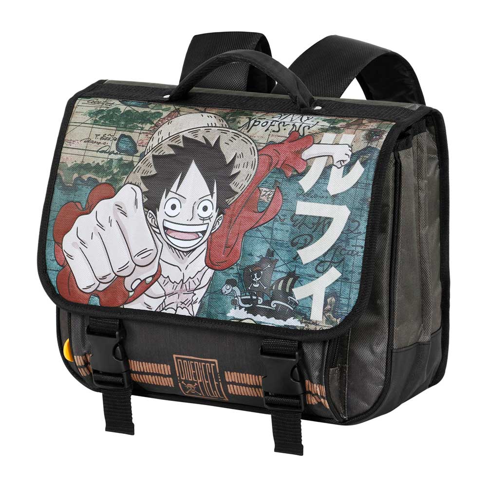 Zaino One Piece Map Cartable 2.0, Marrone