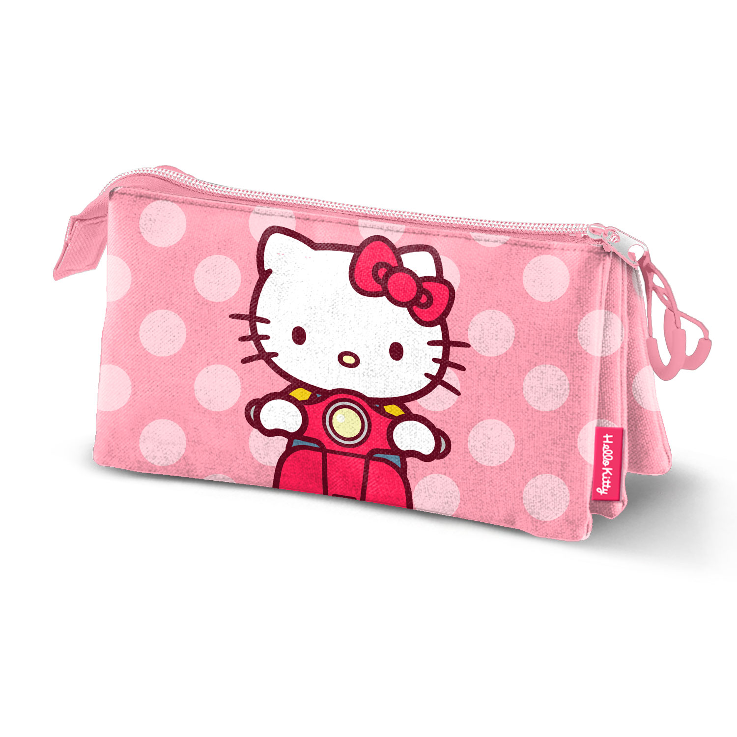 Hello Kitty Valigia tripla per moto, rosa