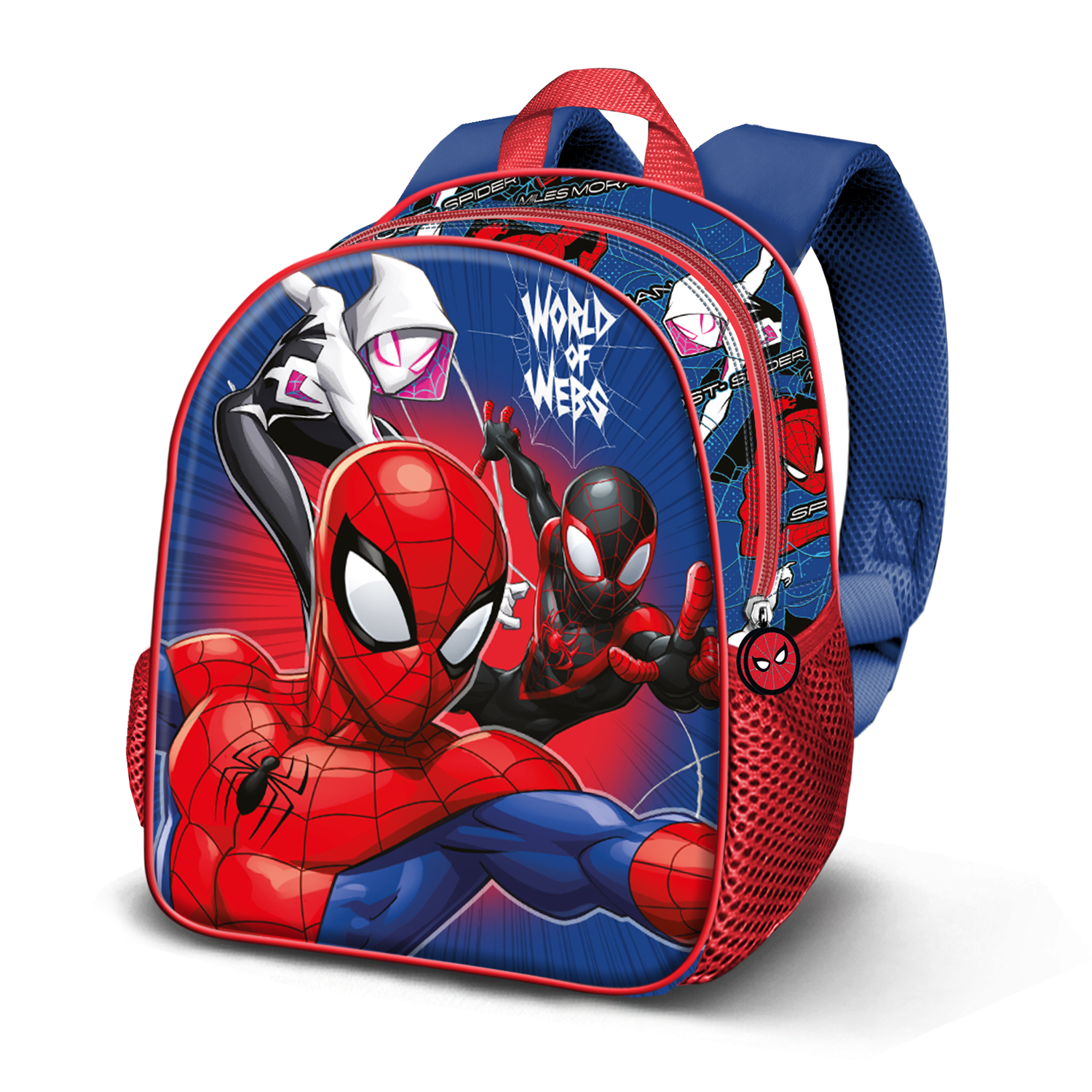 Marvel Spiderman Zaino Word Basic, blu